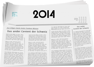 Zeitungsberichte 2014